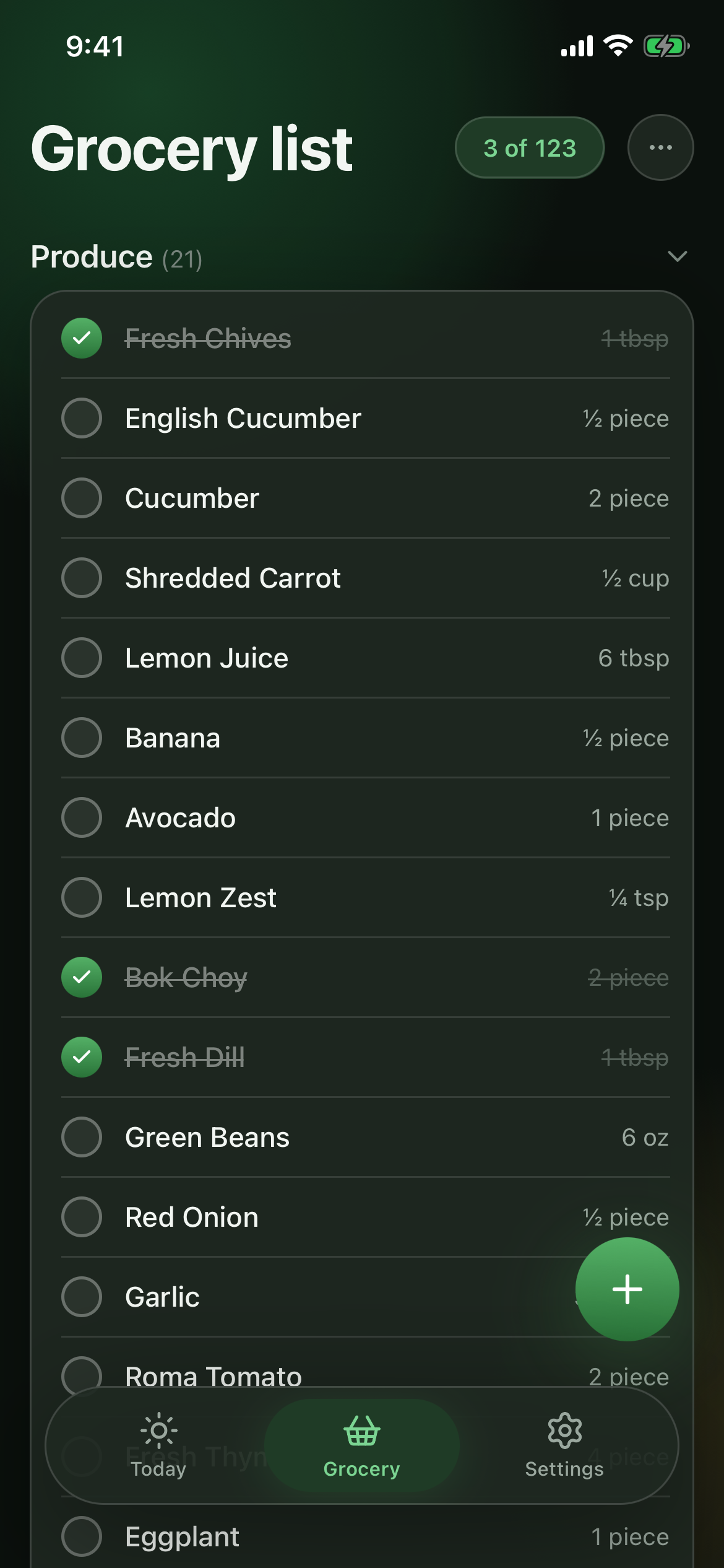 A grocery list that’s always right
