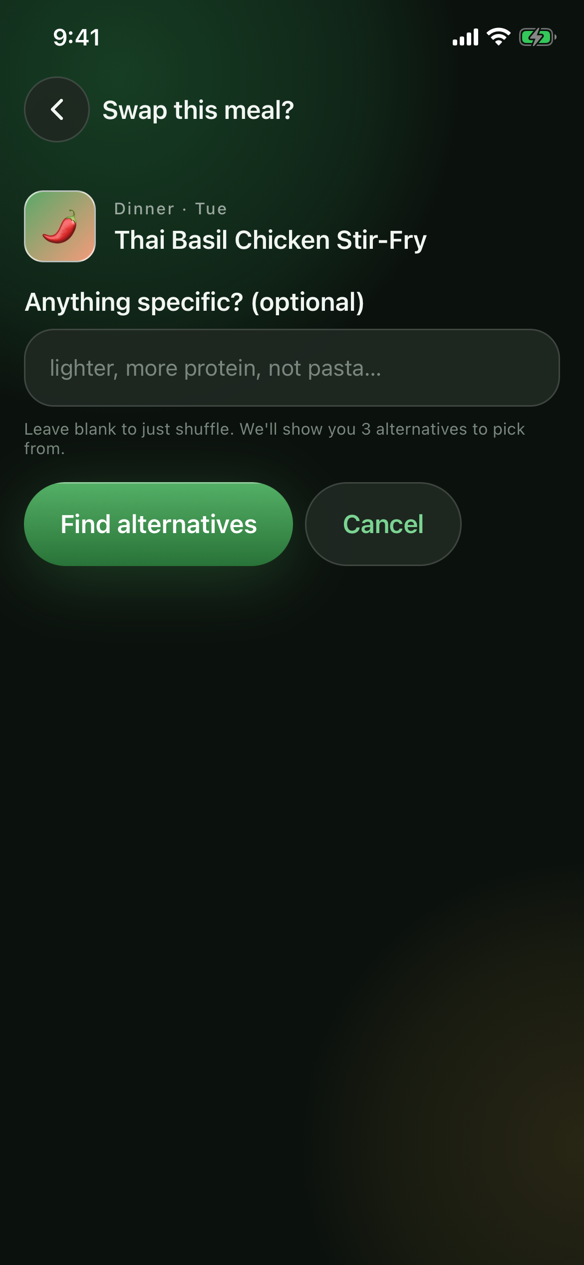Swap anything in a tap